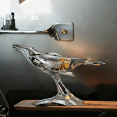 Stodeer Mechanical Metal Humpback Whale Model– Premium Steampunk 3D Metal Art model for Collectors, Decor & Gift Giving-SD-03